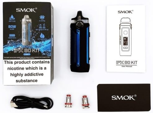 Smok IPX 80 Kutu İçeriği, Smok IPX80 Kutu İçeriği, Smok İPX 80 Kutu İçeriği, Smok İPX80 Kutu İçeriği