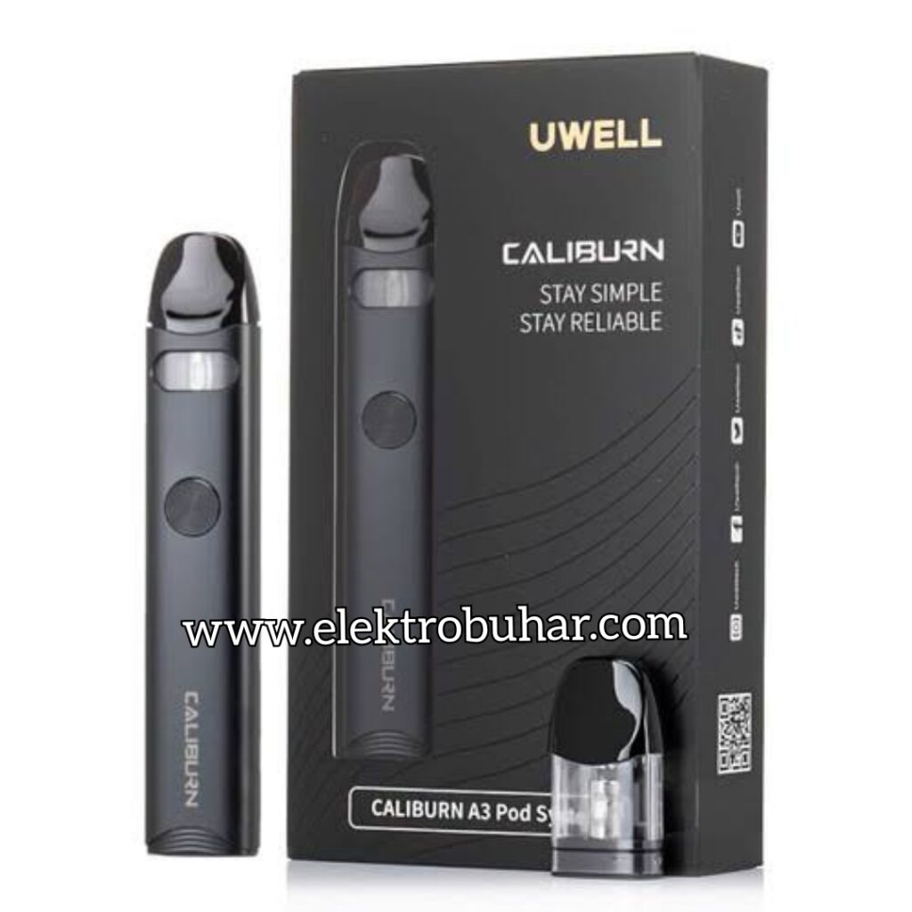 Uwell Caliburn A3 Pod Kutu İçeriği 