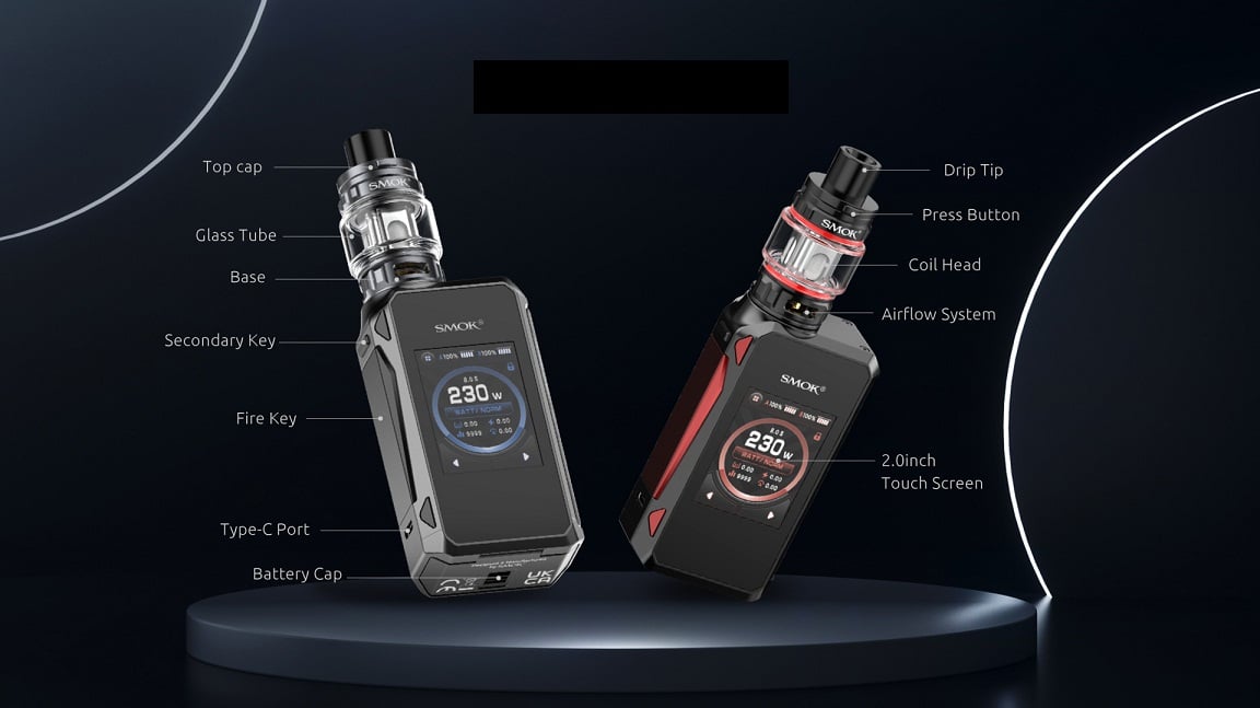 Smok G Priv 4 Kit Bileşenleri