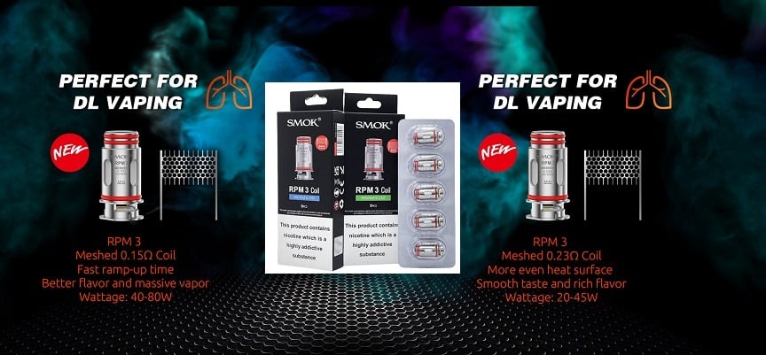 Smok RPM 5 Pro Kit Uyumlu Coil Çeşitleri