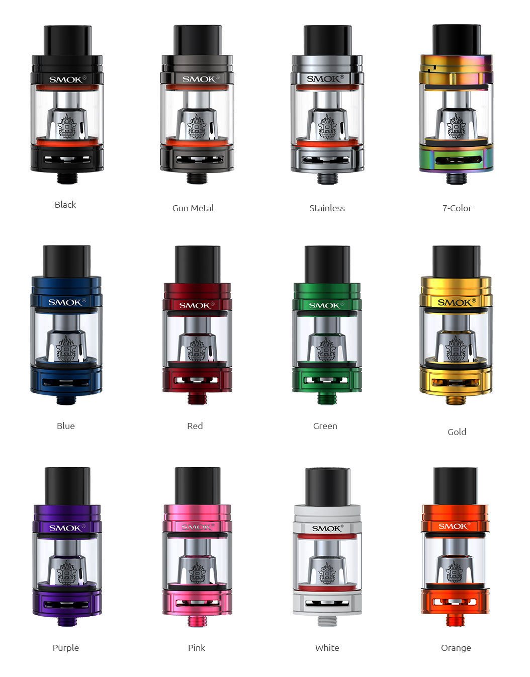 Smok TVF8 Big Baby Atomizer Renk Çeşitleri