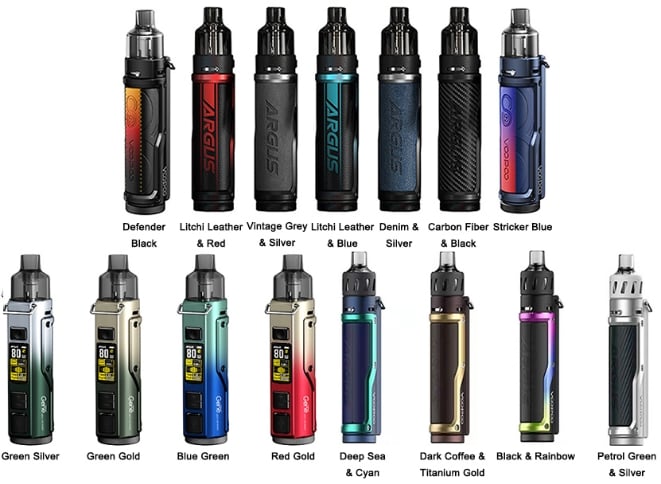 Voopoo Argus Pro Pod 80w Renk Çeşitleri