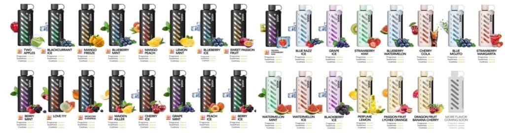 Vozol Gear Shisha 25000 Çeşitleri