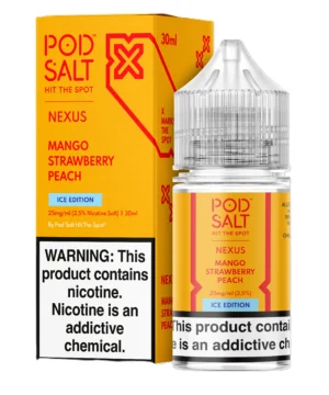 Pod Salt Mango Strawberry Peach Ice