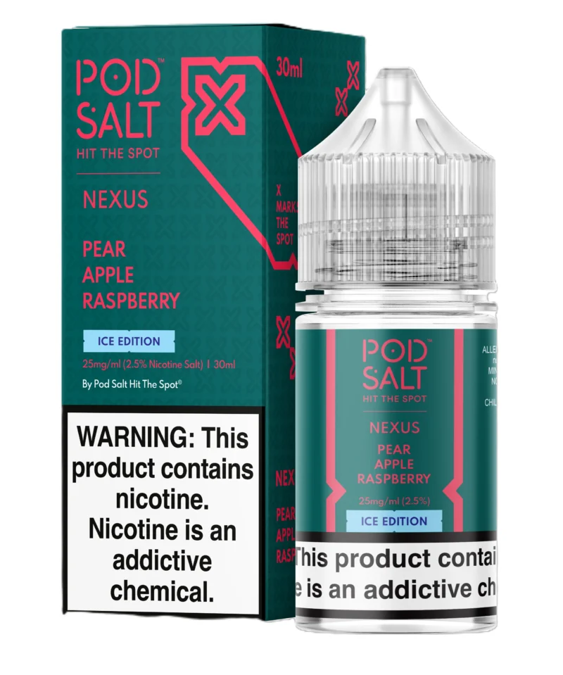 Pod Salt Pear Apple Raspberry Ice