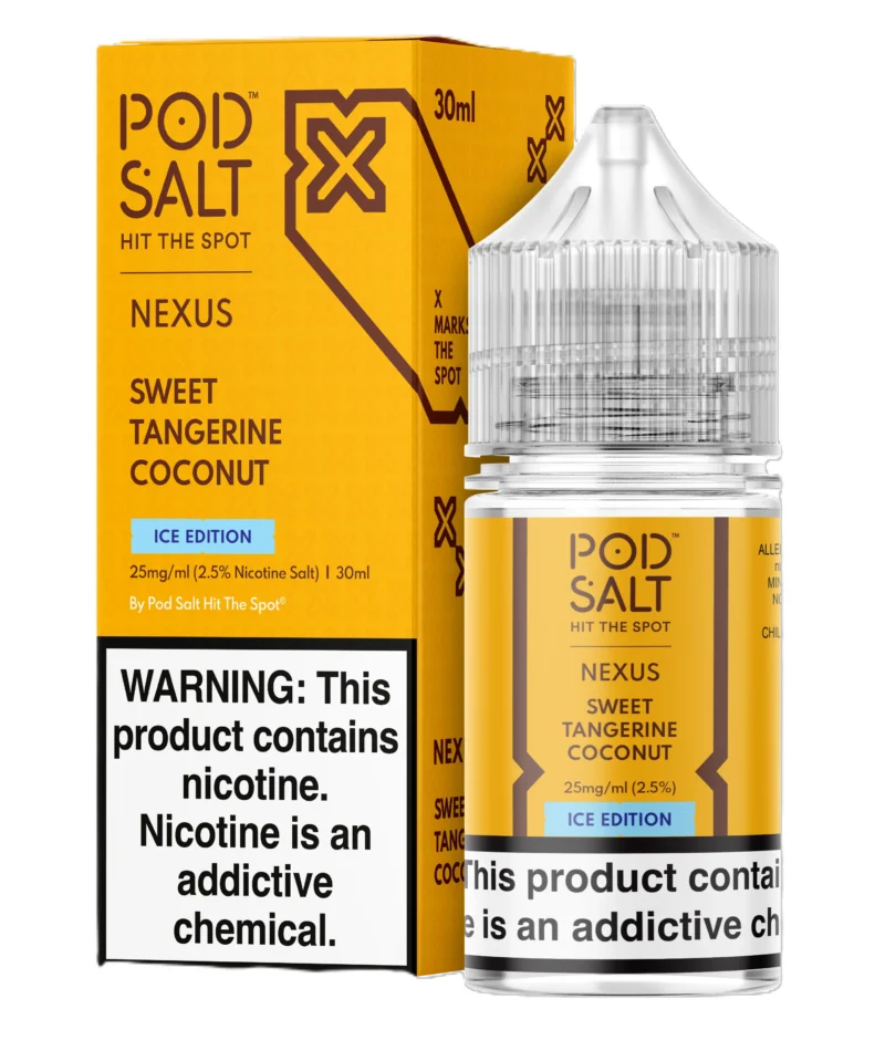 Pod Salt Sweet Tangerine Coconut Ice